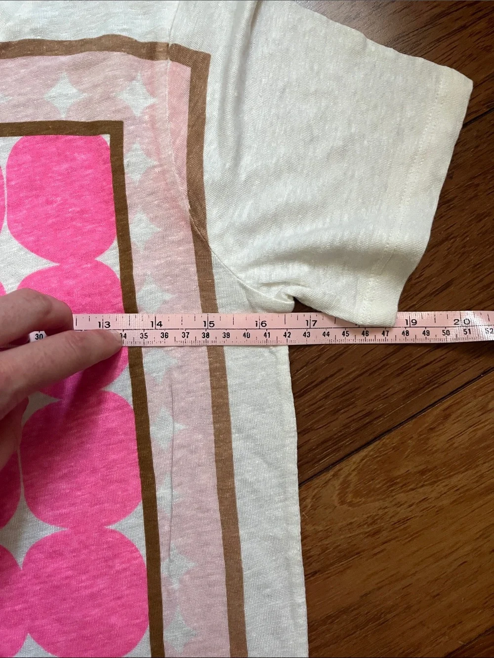 NWOT J. Crew Neon Linen Tee